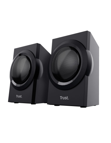 Trust Yuri conjunto de altavoces 60 W Universal Negro 2.1 canales De 1 vía 15 W
