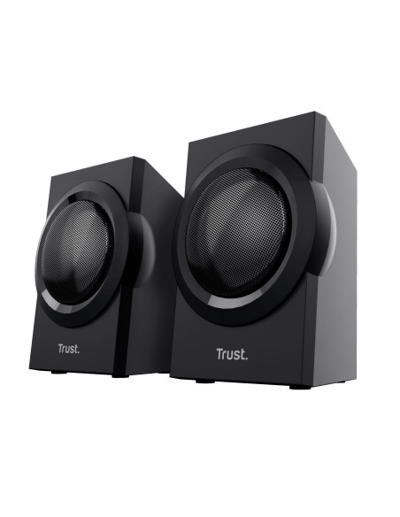 Trust Yuri conjunto de altavoces 60 W Universal Negro 2.1 canales De 1 vía 15 W