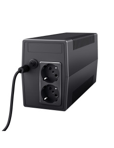 Trust Paxxon sistema de alimentación ininterrumpida (UPS) 0,8 kVA 480 W 2 salidas AC 2