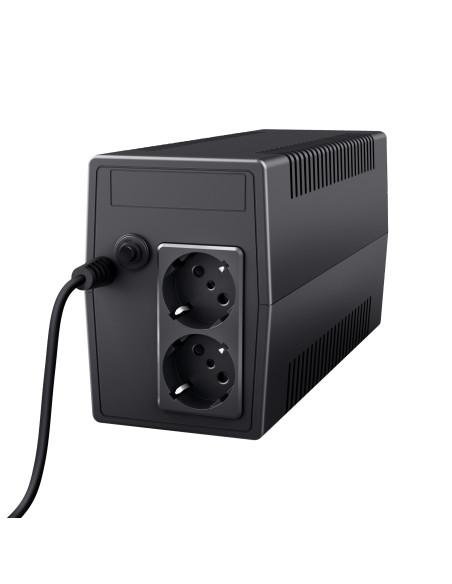 Trust Paxxon sistema de alimentación ininterrumpida (UPS) 0,8 kVA 480 W 2 salidas AC