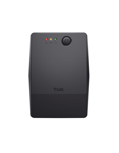 Trust Paxxon sistema de alimentación ininterrumpida (UPS) 0,8 kVA 480 W 2 salidas AC