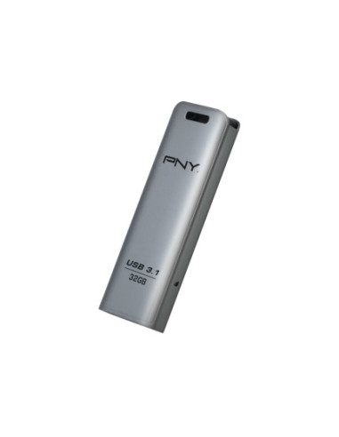 PNY FD32GESTEEL31G-EF unidad flash USB 32 GB 3.2 Gen 1 (3.1 Gen 1) Acero inoxidable