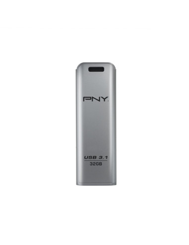 PNY FD32GESTEEL31G-EF unidad flash USB 32 GB 3.2 Gen 1 (3.1 Gen 1) Acero inoxidable