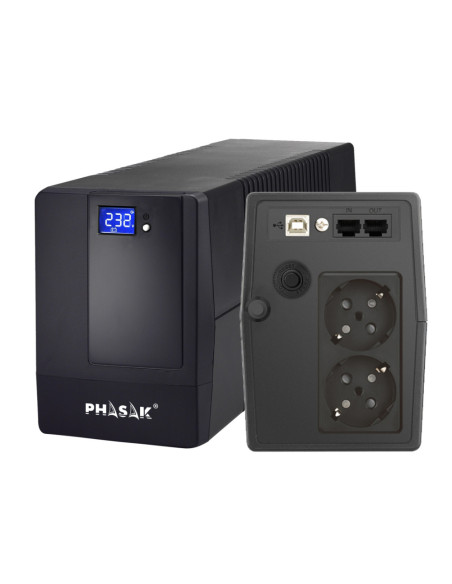 Phasak SAI Esential Interactivo 600 VA - PH 9464