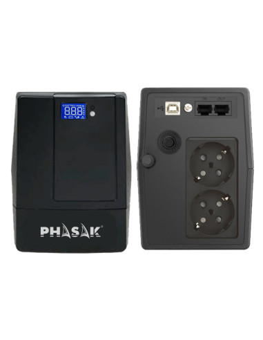Phasak SAI Esential Interactivo 600 VA - PH 9464