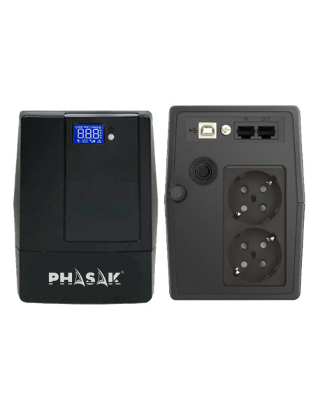 Phasak SAI Esential Interactivo 600 VA - PH 9464
