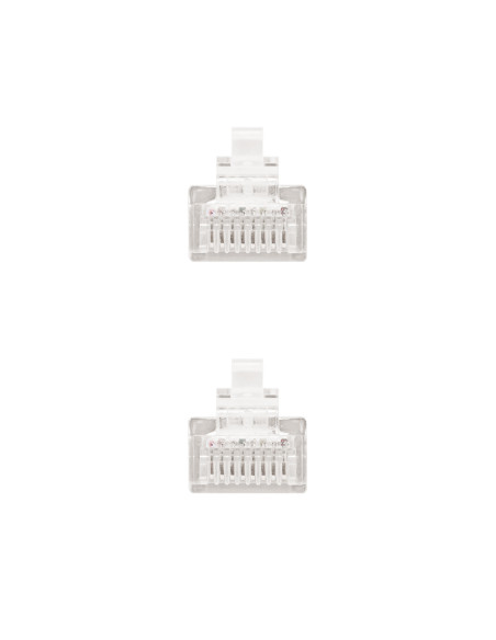 Nanocable Cable de red latiguillo RJ45 Cat.6 UTP AWG24, Gris, 1.5m