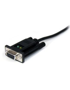 StarTech.com Cable Adaptador de 1 Puerto USB a Módem Nulo Null DB9 RS232 Serie DCE con FTDI 2