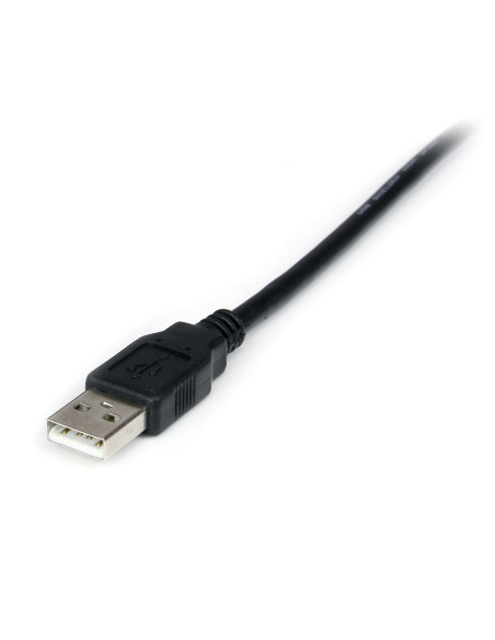 StarTech.com Cable Adaptador de 1 Puerto USB a Módem Nulo Null DB9 RS232 Serie DCE con FTDI