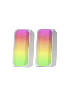 Mars Gaming Altavoces MSRGBW 15W Bt 5.0 White 2