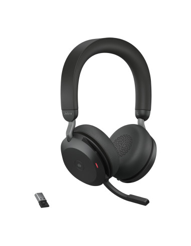 Jabra Evolve2 75 Auriculares Inalámbrico Diadema Oficina Centro de llamadas Bluetooth Negro