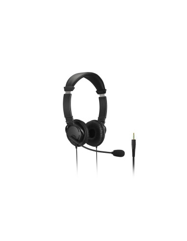 Kensington Auriculares clásicos de 3,5 mm con micrófono y control de volumen