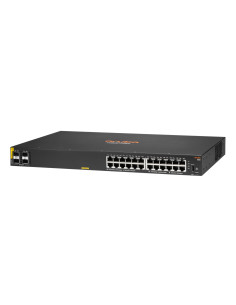 HPE Aruba Networking CX 6100 24G Class4 PoE 4SFP+ 370W Gestionado L3 Gigabit Ethernet (10 100 1000) Energía sobre Ethernet 2