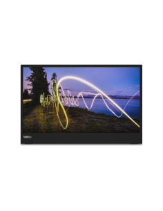 Lenovo ThinkVision M15 pantalla para PC 39,6 cm (15.6") 1920 x 1080 Pixeles Full HD LED Negro