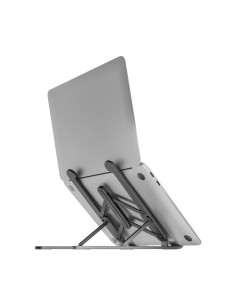 AISENS Soporte De Sobremesa Ajustable Para Portatil   Tablet, Gris Oscuro 2