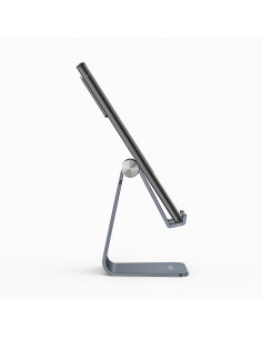 AISENS Soporte De Sobremesa Tamaño M Ajustable (1 Pivote) Para Movil   Tablet, Gris 2