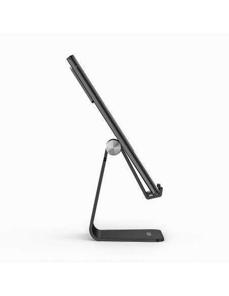 AISENS Soporte De Sobremesa Tamaño M Ajustable (1 Pivote) Para Movil   Tablet, Negro