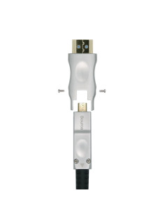 AISENS Cable HDMI V2.0 AOC Desmontable Premium Alta Velocidad   HEC 4k@60Hz 4 4 4 18Gbps, A M-D A M, Negro, 30m 2