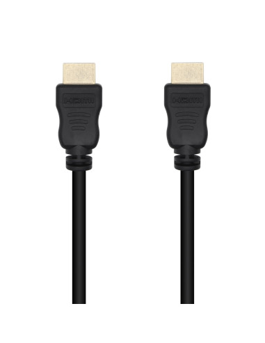 AISENS Cable HDMI V1.4 Alta Velocidad 14+1 CCS, A M-A M, Negro, 1.0m