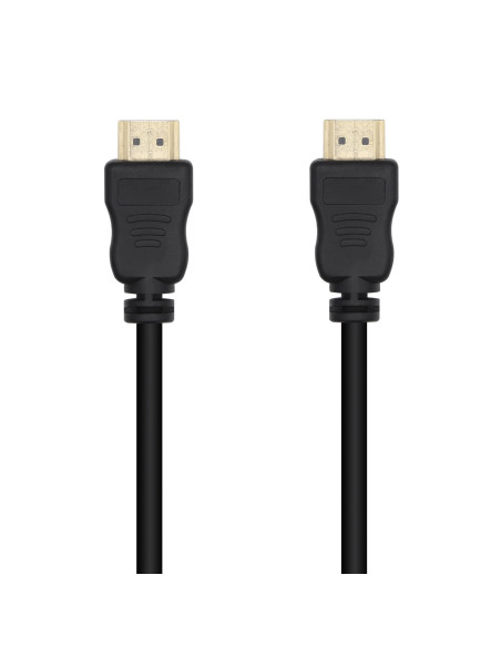 AISENS Cable HDMI V1.4 Alta Velocidad 14+1 CCS, A M-A M, Negro, 3.0m
