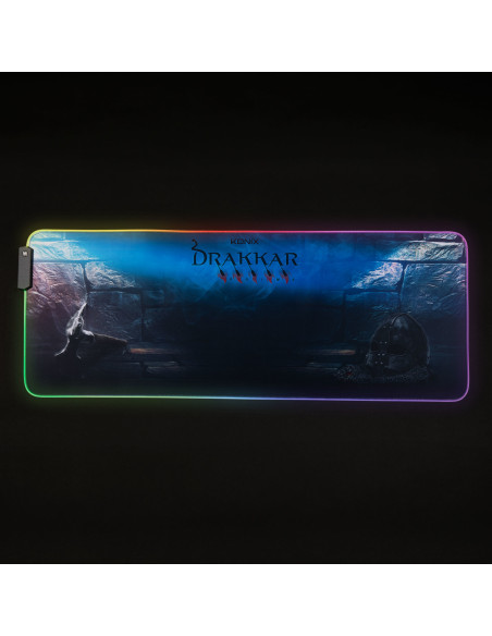 Konix Drakkar Prime Hetland XL Alfombrilla de ratón para juegos Multicolor