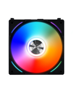 Lian Li UNI Fan AL120 Carcasa del ordenador Ventilador 12 cm Negro 3 pieza(s)