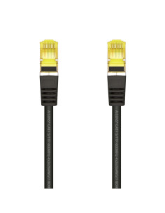 AISENS Cable De Red Latiguillo RJ45 LSZH Cat.7 600 MHz S FTP PIMF AWG26, Negro, 0.5 m 2
