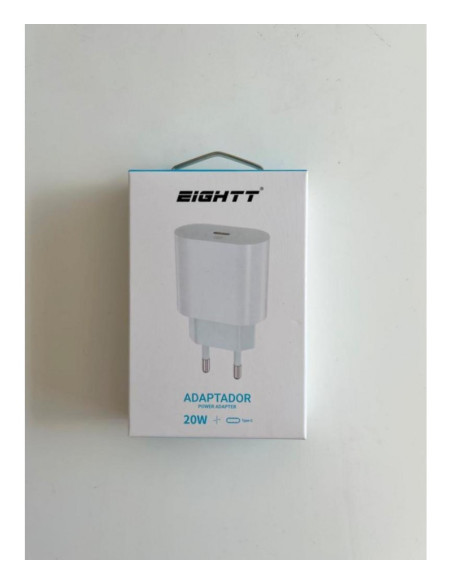 Eightt ECW-20W cargador de dispositivo móvil Smartphone Blanco Corriente alterna Interior