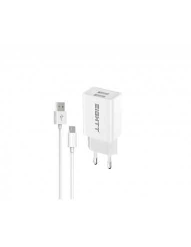 Eightt ECW-IP cargador de dispositivo móvil Universal Blanco Corriente alterna Interior