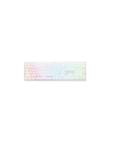Ducky Zero 6108 100% Pure White RGB Tri-Mode Connect MX2A-Brown (ES)