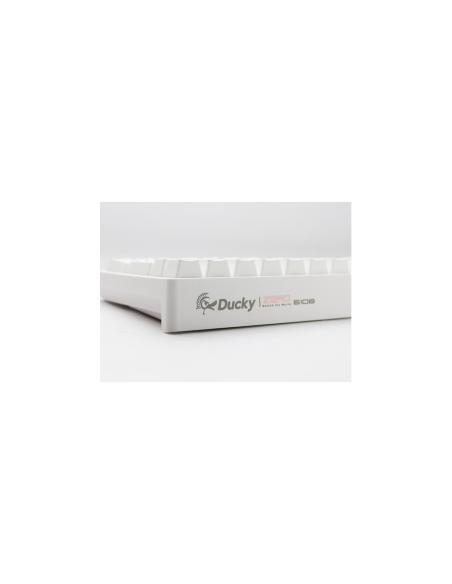 Ducky Zero 6108 100% Pure White RGB Tri-Mode Connect MX2A-Brown (ES)