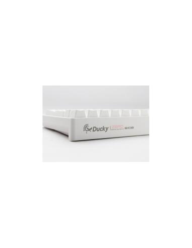 Ducky Zero 6108 100% Pure White RGB Tri-Mode Connect MX2A-Silver (ES)