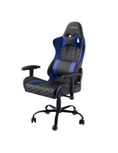 Trust GXT 708B Resto Silla para videojuegos universal Negro, Azul 2