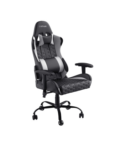 Trust GXT 708W Resto Silla para videojuegos universal Negro, Blanco