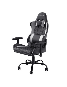 Trust GXT 708W Resto Silla para videojuegos universal Negro, Blanco 2