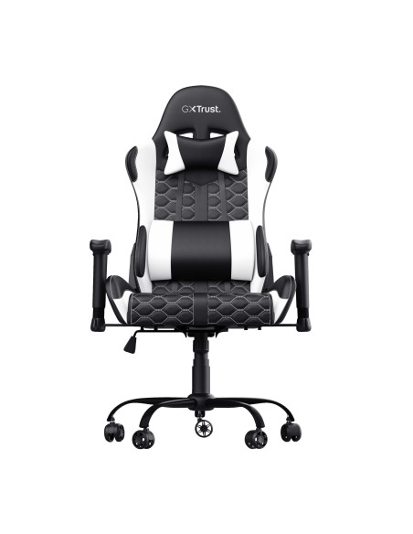 Trust GXT 708W Resto Silla para videojuegos universal Negro, Blanco