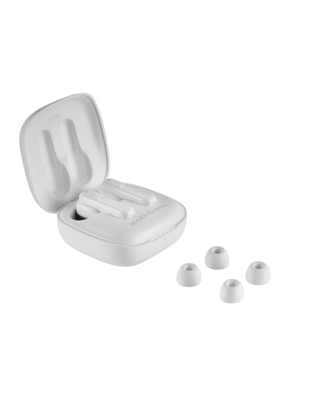 Mars Gaming MHIBW Blanco, Auriculares Inalámbricos, Bluetooth 5.1, Micrófono, Dual Driver