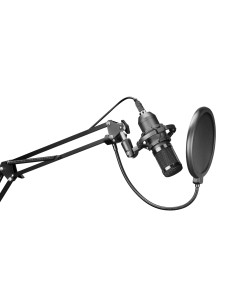 Mars Gaming MMICPRO, Micrófono PC USB, Condensador, Ultra-alta Definición Streamings, ASMR, Negro 2