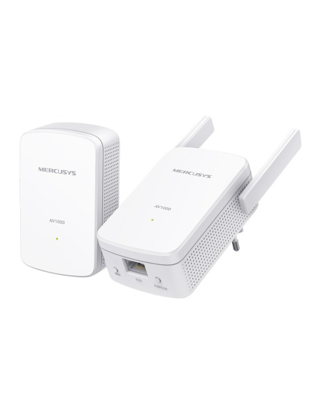 Mercusys MP510 KIT adaptador de red PowerLine 1000 Mbit s Ethernet Wifi Blanco 2 pieza(s)