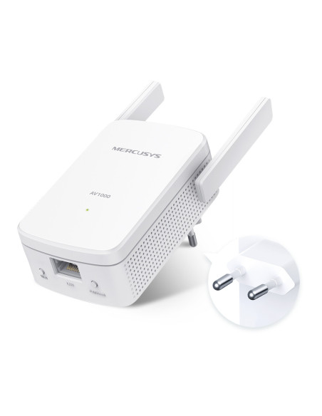 Mercusys MP510 KIT adaptador de red PowerLine 1000 Mbit s Ethernet Wifi Blanco 2 pieza(s)