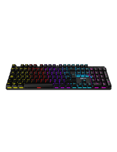 Krom Kasic teclado Juego USB QWERTY Inglés Negro