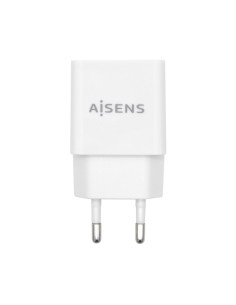 AISENS Cargador USB 10W Alta Eficiencia, 5V 2A, Blanco