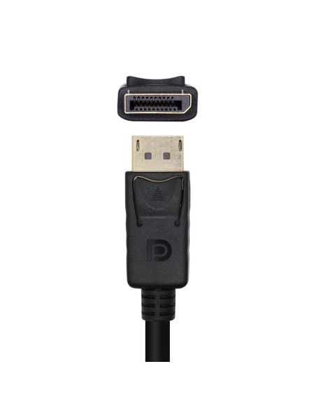 AISENS Cable Conversor DisplayPort A HDMI, DP M-HDMI M, Negro, 1.0m