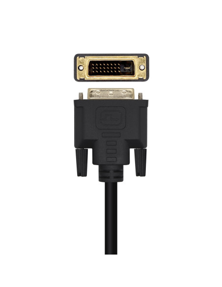 AISENS Cable Conversor DisplayPort A DVI, DP M-DVI M, Negro, 3.0m