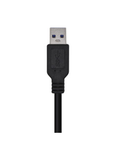 AISENS Cable USB 3.0, Tipo A M-A M, Negro, 2.0m 2