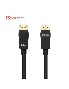Nanocable Cable DISPLAYPORT 1.4 CERTIFICADO VESA, DP M – DP M, Negro, 0.5 m 2