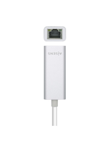 AISENS Conversor USB3.1 Gen1 USB-C A Ethernet Gigabit 10 100 1000 Mbps, 15 cm