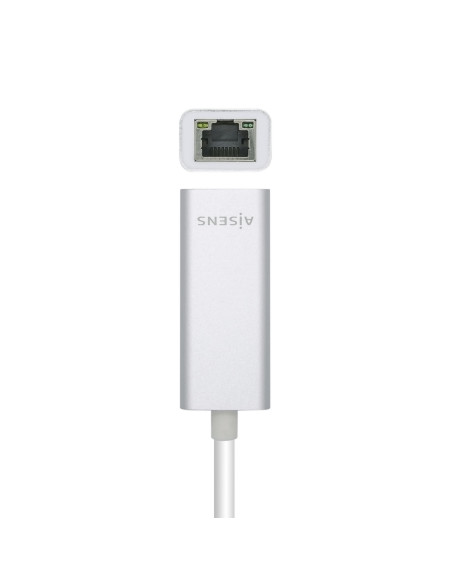 AISENS Conversor USB3.1 Gen1 USB-C A Ethernet Gigabit 10 100 1000 Mbps, 15 cm