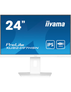iiyama ProLite XUB2497HSN-W2 pantalla para PC 60,5 cm (23.8") 1920 x 1080 Pixeles Full HD LED Blanco 2