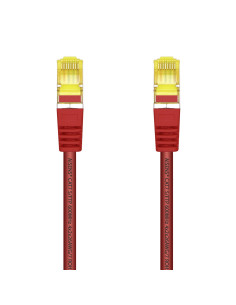 AISENS Cable De Red Latiguillo RJ45 LSZH Cat.7 600 MHz S FTP PIMF AWG26, Rojo, 2.0 m 2